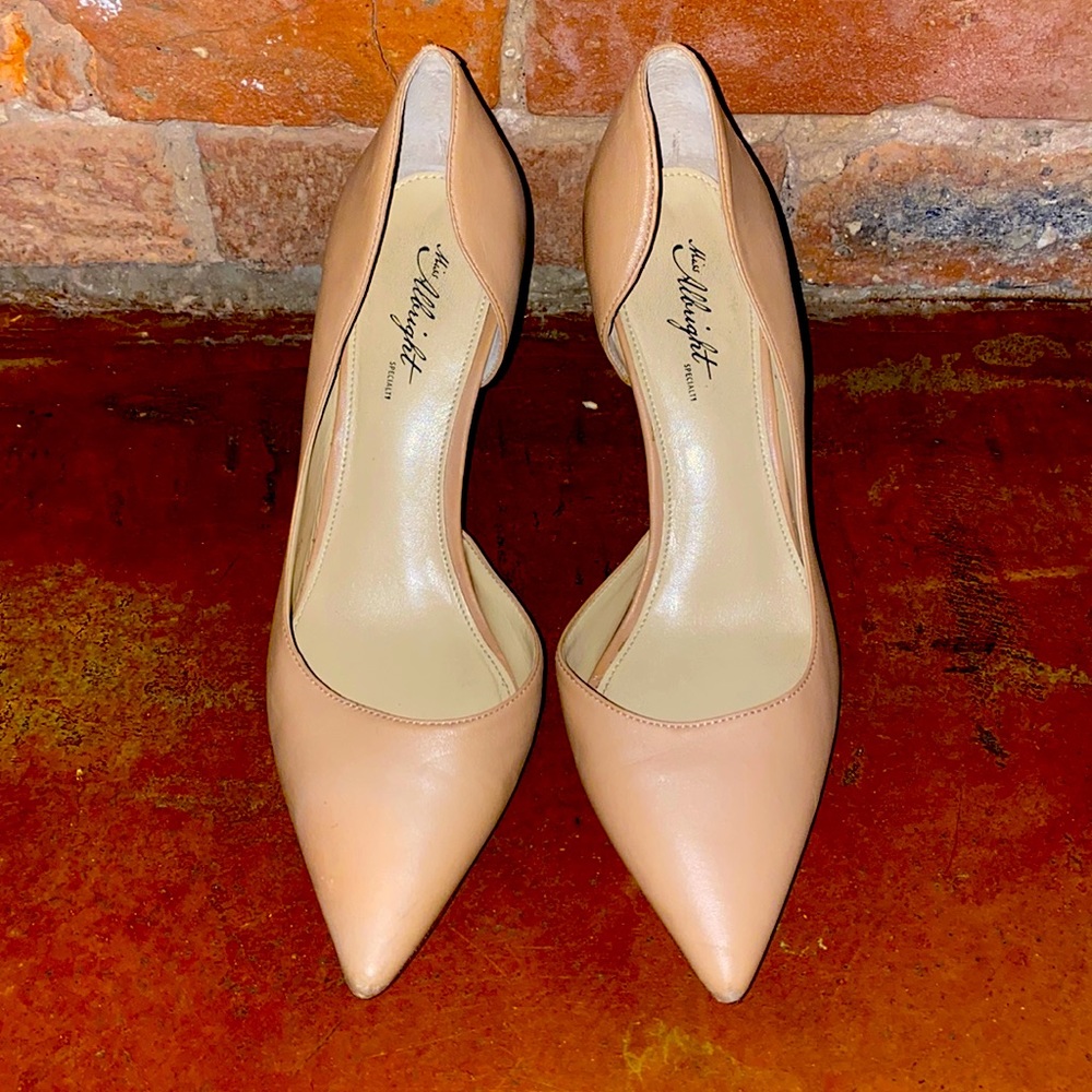 Anthropologie Tan Leather Pumps